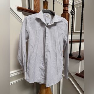 Next White and Gray Patterned Casual Shirt
